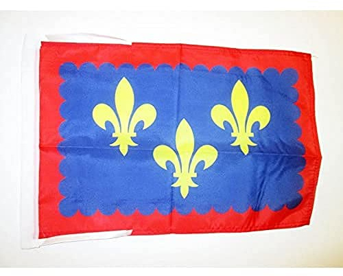 AZ FLAG Drapeau Province du Berry 45x30cm - PAVILLON Berri - France 30 x 45 cm Haute qualité | Usage intérieur et extérieur Drapeau décoratif français coutures doubles et bords renforcés