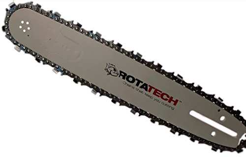 Rotatech GENUINE 18 CHAINSAW CHAIN & BAR PACK FITS HUSQVARNA 61