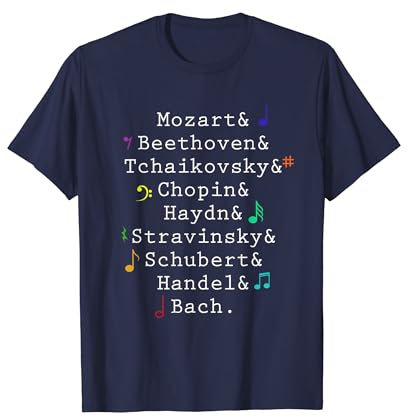Beethoven Mozart Music Classical Composers Classic Symphony T-Shirt