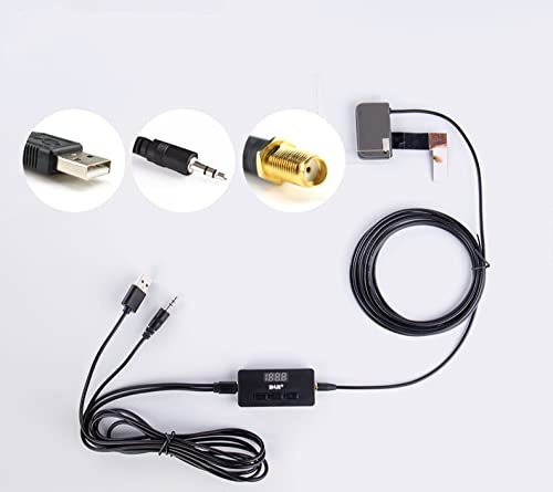 EZoneTronics Externer DAB/DAB+ Adapter für Autoradio,Digitalradio-Empfänger