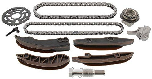 MAPCO 75659 Kit de cadena de distribución arriba frontal debajo Juego de cadena de distribución Kit de cadena de tiempo