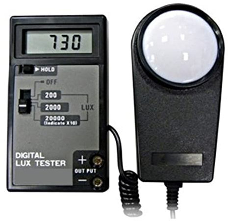 ERUKEI Mesureurs de lumière Compteur d'éclairement Compteur d'éclairage Photomètre numérique Photomètre