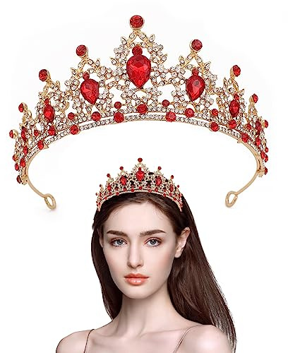 Crystal Tiaras and Crowns for Women - Wedding Hair Accessories for Girls