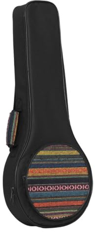 Toyvian Mandolinen Gigbag aus Canvas Gepolstert Wasserabweisend mit Weichem Futter Große Kapazität für Unterwegs und Aufbewahrung