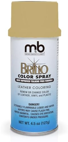 Shoe Dye Colouring Sprays - Spray Dye for Footwear, Leather Vinyl and Upholstery - Re-Colour Shoes, Bags, Upholstery and Leather Products (Chamoi)