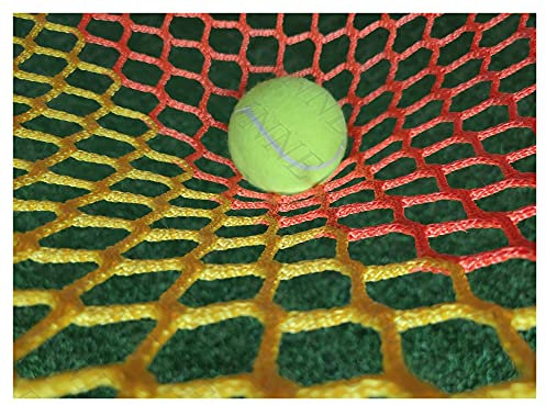 Golf Übungszaunnetz Sport-Absperrnetz, Nylon-Backstop-Netz, Softball-Fußballnetz, Ersatz-Rebound-Back-Netzmaterial, Übungs-Tennisnetz, Schlagnetz, Baseball-Tornetz, Fußballplatz-Ballstopp, Schwarz