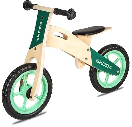 Skoda 6U0087500 Laufrad Kinder Holz grün