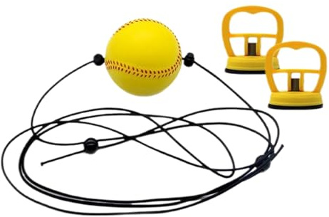 Boxbirne mit Saugnapf zum Aufhängen, SpeedballBoxball für Türrahmen & Büro, Hochelastisch & Langlebig, Box-Trainingsgerät für Stressabbau, Lustige Geschenke für Männer