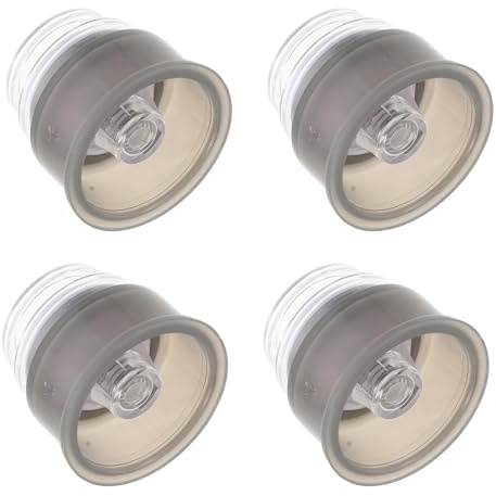 DECOMELODY 4pcs Micro-needle Tips for Eye Massage Device 150um Metal Applicator Tools for Eye Cream Import Machine Salon Replacement Accessory for Caring and Skincare Treatments