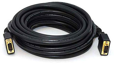 Monoprice 103621 25 ft Super VGA Male to Male CL2 Rated Cable with Ferrites