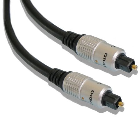 Cables 4 ALL C4A® 0.5m Optical Cable / 0.5 Metre Toslink Lead/Digital Audio Gold Plated/SPDIF Audio