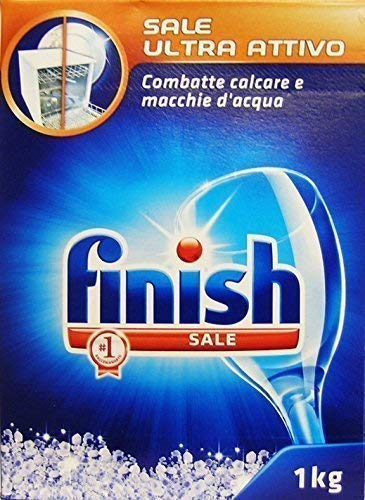 10 X Finish Sel pour Lave-Vaisselle 1000 Gr