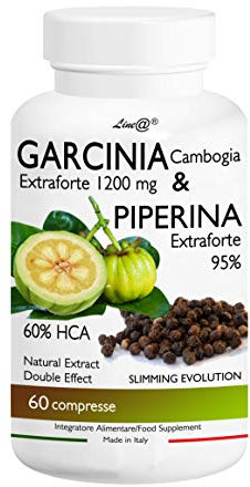 GARCINIA EXTRAFORTE & PIPERINE EXTRAFORTE (60 CPR) a doppia azione in un'unica compressa! Un fantastico connubbio tra due principi attivi!