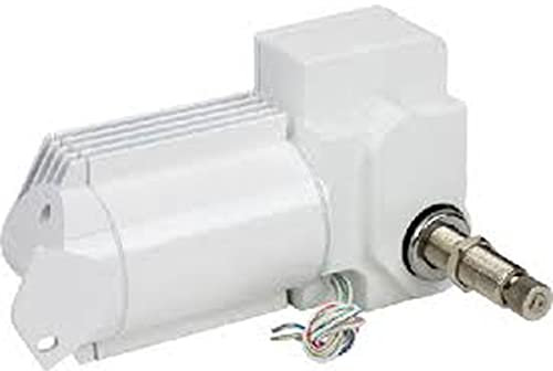 Sea-Dog 412128W-3 MRV Wischermotor - 80° Kehrung, 6,3 cm Schaftlänge, weiß
