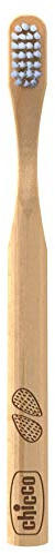 Chicco Spazzolino da Denti in Bamboo, Spazzolino Per Bambini, Resistente All'Acqua, Flessibile e Leggero, Setole Extrasoft, 3 Anni+