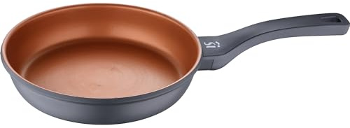 San Ignacio Bronze - Sarten de 24 cm - Fabricada con Aluminio Fundido - Sin Tóxicos - Para Inducción y Todo Tipo de Cocinas - Con Mango Soft Touch