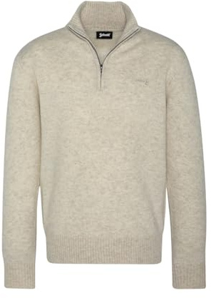 Pull Homme Schott Ref 66521 Off White - Blanc - XL