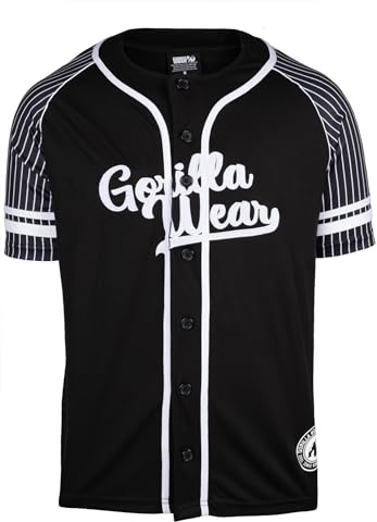 Gorilla Wear 82 Baseball Jersey - Schwarz
