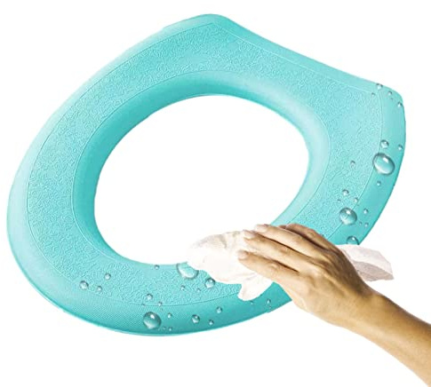 Dalian Soft Toilet Seat Cushion Pads - Comfortable, Easy Installation, Stretchable Bathroom Seat Covers