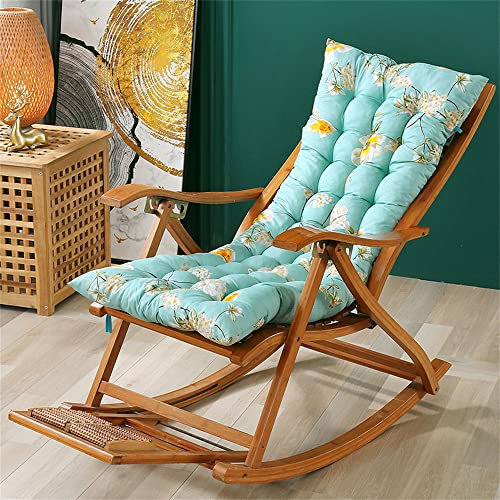 Morbuy Verdicken Deckchair Auflagen für Gartenliegen, Sonnenliege Kissen Tragbare Garten Innenhof Gepolstertes Bett Relax-Liegestuhl Sitzauflage für Sofa, Innen, Außen (53x158cm,Gänseblümchen)