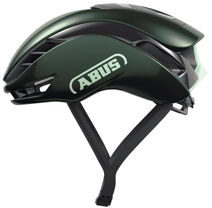 ABUS GameChanger 2.0 Racing Bicycle Helmet - High-performance Aero Road Bike Helmet with Optimised Aerodynamics and Ventilation for Men and Women - Size M, Green