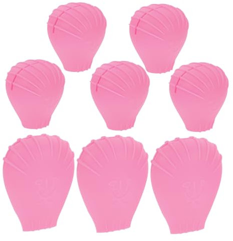 Didiseaon 8pcs Reusable Makeup Brush Protector Holder Silicone Covers for Face Brush