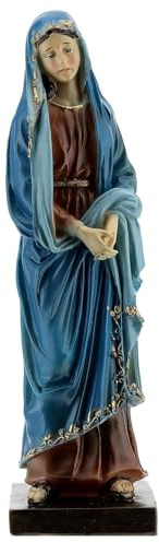 Holyart Harts och PVC-statyer: Our Lady of Sorts detaljer guld hartsstaty 20 cm