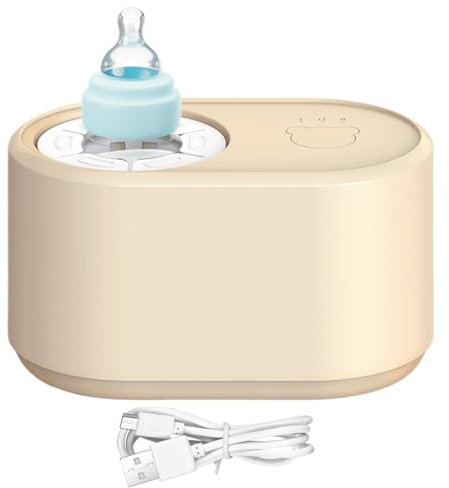 Baby Milk Bottle Shaker | Constant Temperature Mixer | Automatic Bottle Shaker | Low Noise Milk Blender | Mixed Milk Powder Shaker Automatic Mixing ABS For Outdoor Indoor Travel