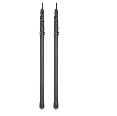 QRXALISA Zeltstangen Carbon Fiber Tarp Pole Teleskop Tarp Pole Teleskop Leichte Camping Pole Carbon Ultraleicht Zelt Pole Einstellbar(3.0 Meters)