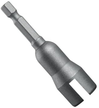 Trredrins Llave de vaso con agujero de mariposa ranurada natural de 65 mm, tuerca de mariposa hexagonal con mango eléctrico, herramienta O6D0