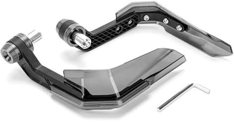 Motorrad Griffschutz Schild Für Forza 125 250 300 350 750 Motorrad Hand Schutzfolie Windschutzscheibe Handschutz Motocross Roller Schutz Griff Lenker Griffschutz Schild(Titanium)