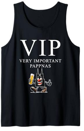 VIP Pappnas Kölle Alaaf Konfetti Karneval Faschingumzug Tank Top