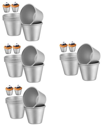 Cabilock 32pcs Cupcake Cases for Baking Muffin Cups Pudding Moulds Muffin Liners Holders Baking Cups of Cupcake Mold Versatile Use for Home Events