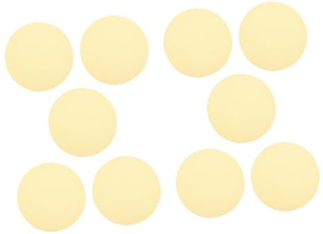 AUTSUPPL 10pcs Yellow Silicone Kitchen Steamer Mats 18cm Round Non-Stick Steamer Cloths Reusable for Bamboo and Electric