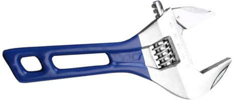 GLEAVI Llave Ajustable de Boca Ancha y Mango Corto de 6 Pulgadas Herramienta Portátil de Acero Resistente Azul o Verde Adecuado para Montaje y Desmontaje Fontanería y Mantenimiento
