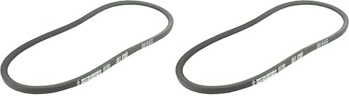 Greenstar 11706 Mitsuboshi SPZ987 Courroie lisse trapézoïdale 10 x 8 x 1000 mm, Noir (Lot de 2)