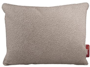 Stoov Heizkissen mit Abschaltautomatik - Kabelloses Wärmekissen mit Base Akku: Wärme - Elektrische Wärmflasche für Rücken & Nacken - Ploov³ 45x60 cm Wollig Beige