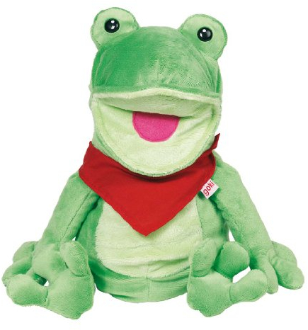 goki 108355 Handpuppe Frosch