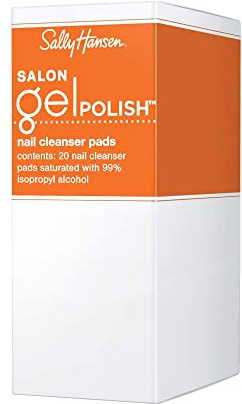 Sally Hansen Nail Cleanser Pads, 1 Pad, Nail-Polish-Removers