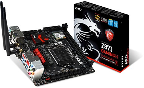 MSI Z87I Gaming AC Scheda Madre, Nero