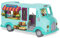 Li’l Woodzeez 89-teilig Food Truck Imbisswagen Set mit Zubehör – Eiscreme, Pizza, Tacos, Geschirr und mehr – Spielzeug für Kinder ab 3 Jahren