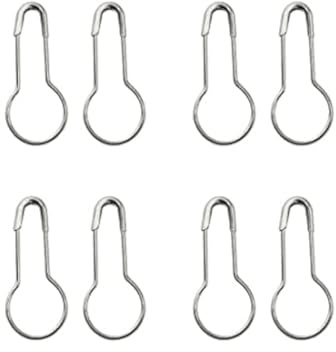 WMYCONGCONG 1000 Stück 2 cm Kupferkürbis-Stift Glühbirne Pin Kalebassen-Nadel Perlen-Nadel-Pin Sicherheitsnadel für Heimwerkerzubehör (Splitter)