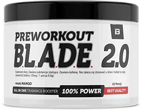 BLADE Series Preworkout - B.L.A.D.E. 2.0 - Booster - 200g (Mango) - BLADE Series