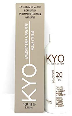 Kyo Hair Color 100 ml – ammoniakfri hårfärg berikad med keratin och havskollagen (6,0 mörkblond)