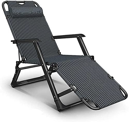 Tragbarer Gartengartenstuhl Zero Gravity Sun Lounger Faltbare, verstellbare Patio Dining Lounge Liegestühle Wasserdichtes und leichtes Metall