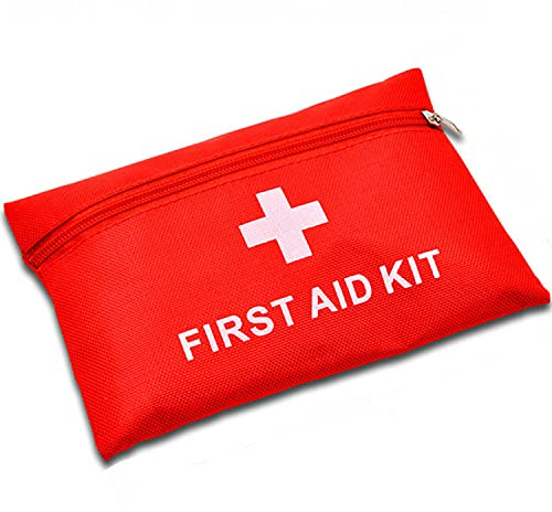 Mini Erste-Hilfe-Set, kompaktes medizinisches Notfall-Überlebensset für Notfälle zu Hause, im Büro, auf Reisen, Wandern, Camping, Outdoor & bei der Arbeit