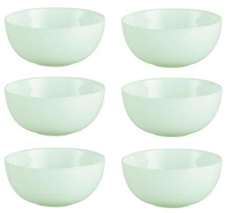 Luminarc Set de 6 boles Diwali Paradise de vidrio opal 12 cm