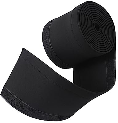 Uonlytech 2rotoli Guaina Per Cavi Elettrici in Neoprene Protezione Per Cavi Passaggio e Gancio in Confezione Per Alimentazione Usb Ethernet e Altri Dispositivi