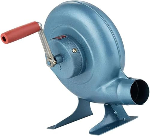 Herrero De Manivela Soplador De Forja Engranaje De Hierro Manual Soplador De Barbacoa Ventilador De Barbacoa Portátil Parrilla De Encendedor De Carbón Ventilador De Barbacoa (Size:350W,Color:Un color)