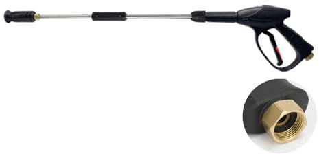 Boquilla de manguera de alta presión de metal Easy Control Pulverizador de agua pistola de agua para lavado de coches y mantenimiento del césped adecuado